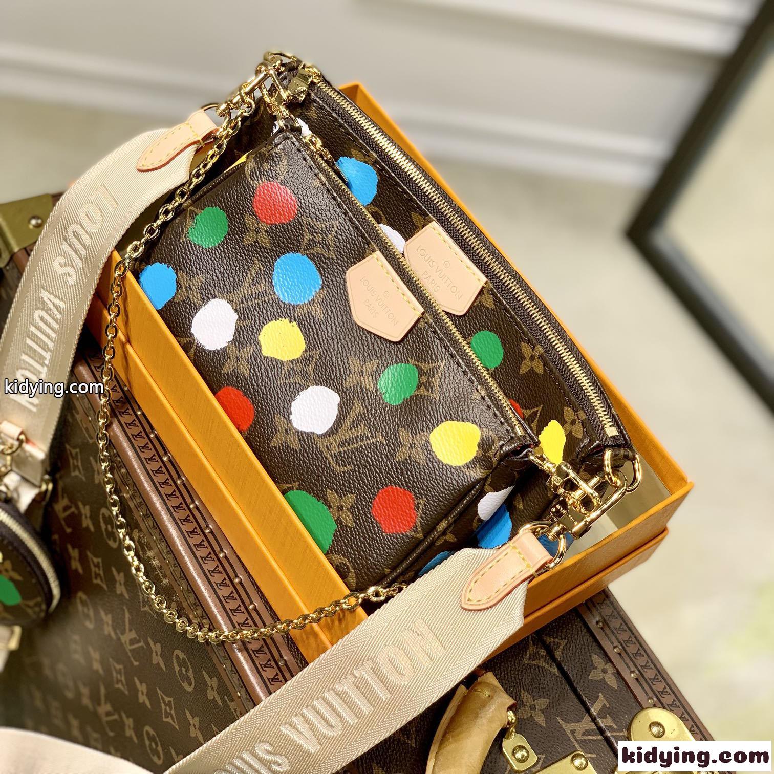 M46385 LV × YK ミュルティ･ポシェット･アクセソワール ルイ・ヴィトン バッグ コピー-0
