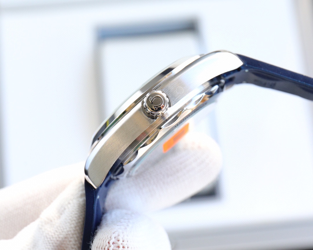 おしゃれ 定番 オメガ 時計 コピー 41mm シーマスター メンズ 腕時計 ウォッチ-0