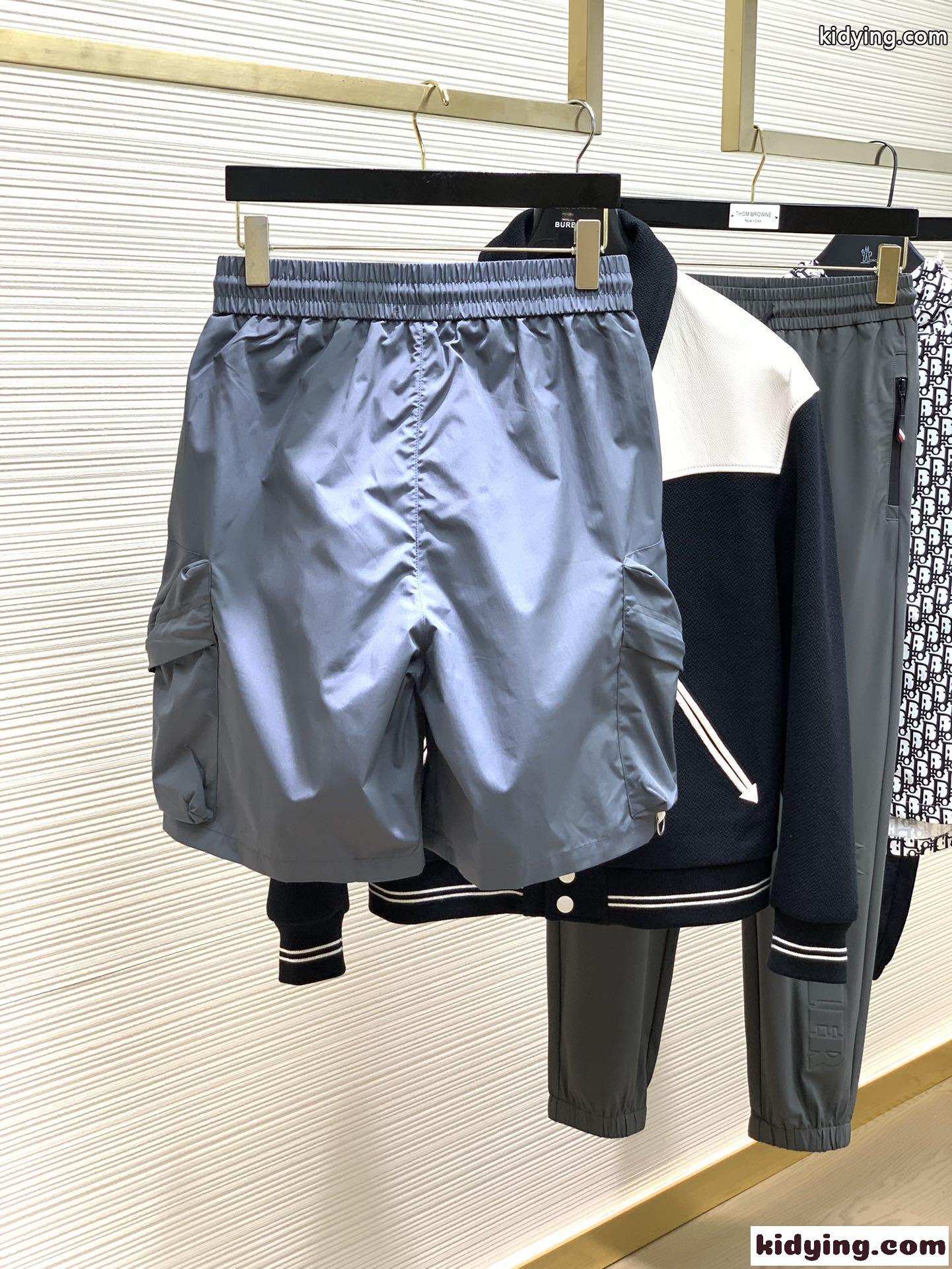 定番 快適 合わせやすい かっこいい バレンシアガ パンツ コピー ロゴ メンズ ショートパンツ-4