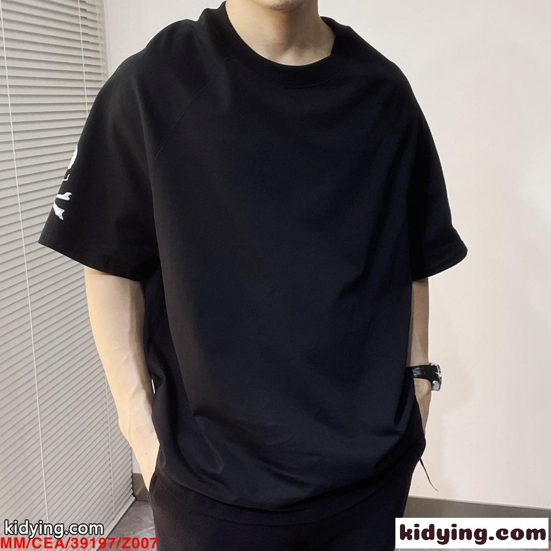 ストリート系 オーバーサイズ クルーネック コットン マスターマインド・ジャパン Tシャツ コピー-1