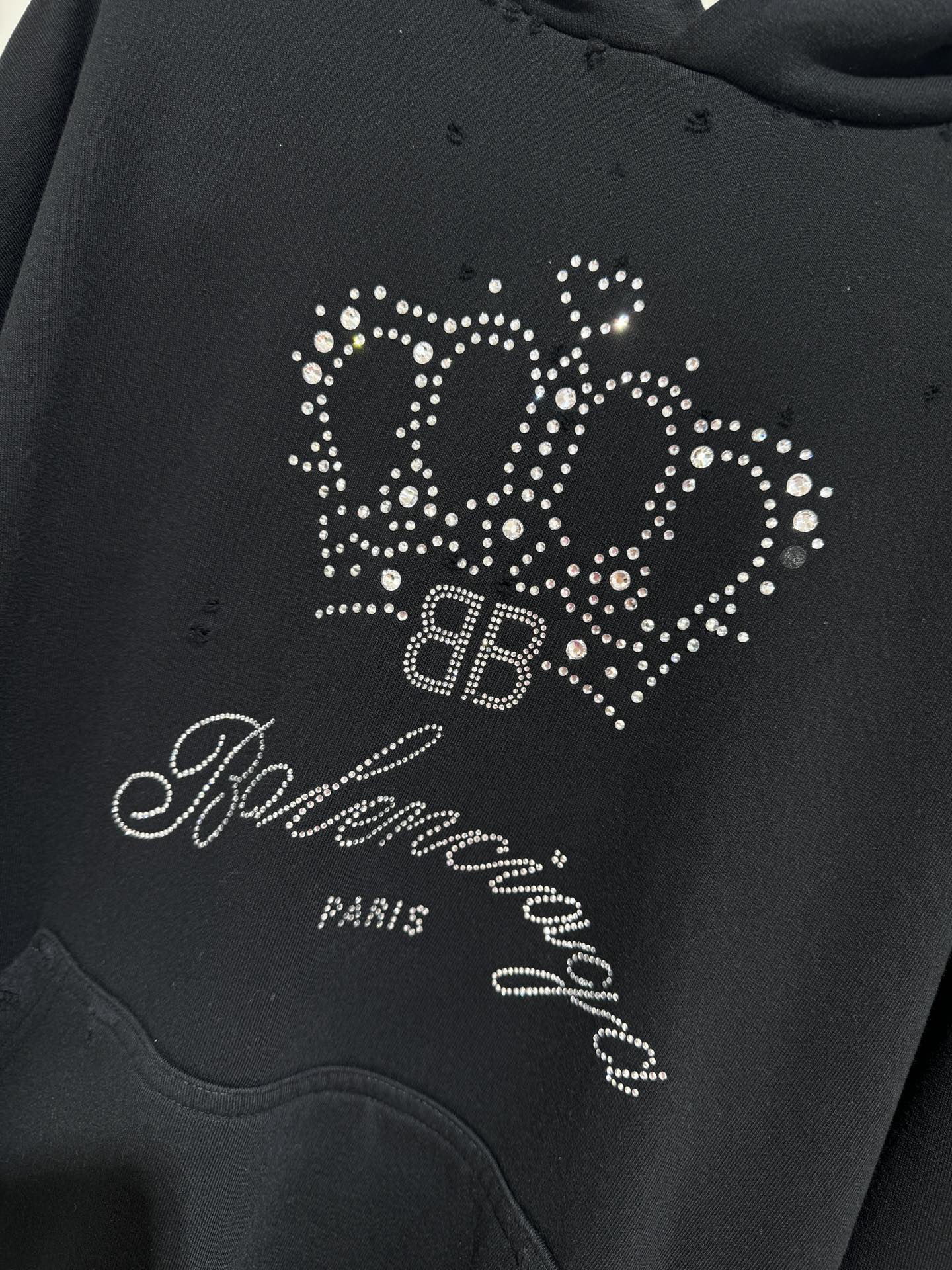 BB MOTEL フーディー オーバーサイズ バレンシアガ パーカー コピー ユニセックス-2