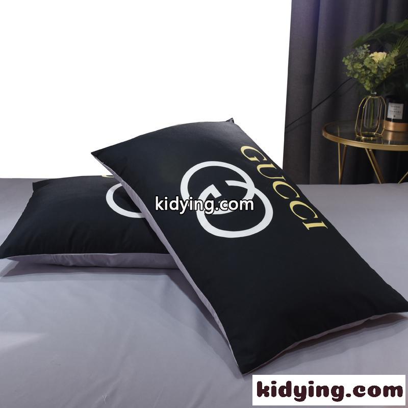 シンプル グッチ 布団カバーセット コピー おしゃれ プリント 布団カバー 4点セット-3