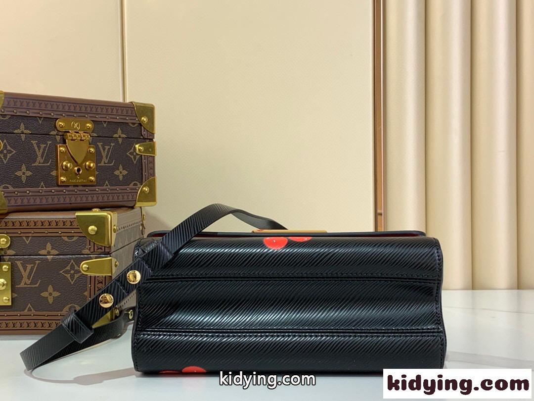 M14094 新作 LV × TM ツイスト MM ルイ・ヴィトン バッグ スーパーコピー-3