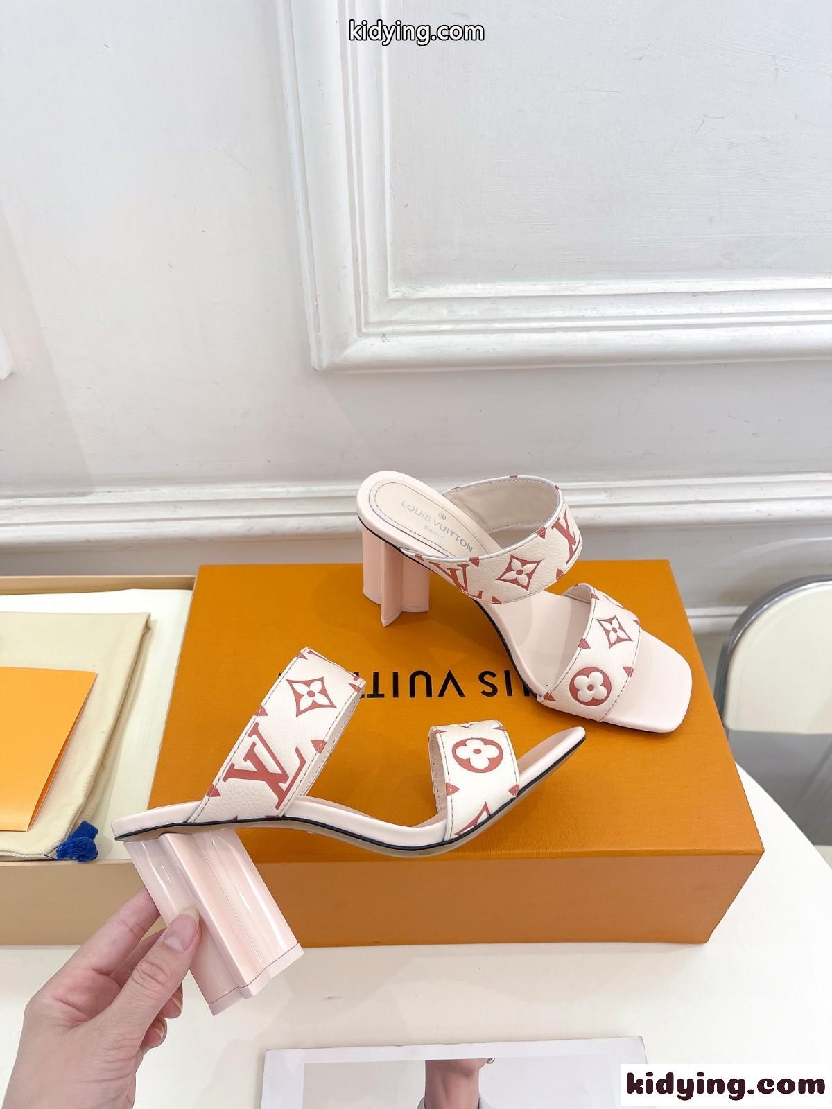 LV シルエットライン ミュール サンダル ルイ・ヴィトン サンダル コピー レディース-2