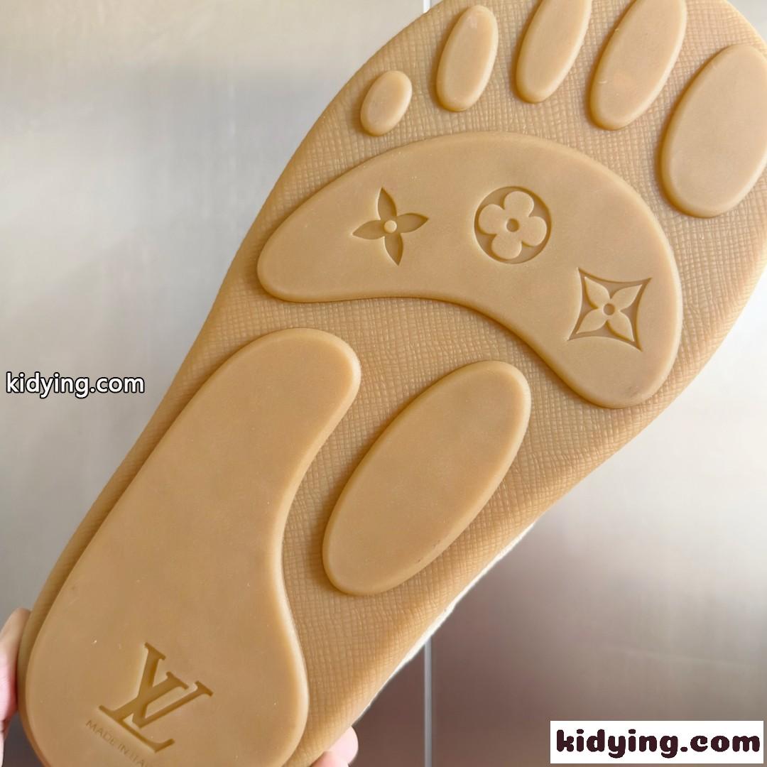 ルイ・ヴィトン スーパーコピー LV イエティ レースアップシューズ ベージュ-3