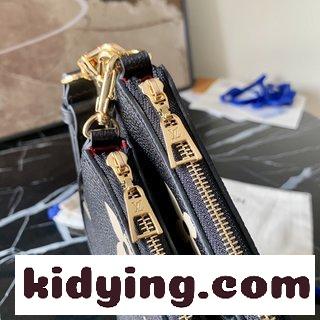 Monogramエンボスで模様を構築した ルイ・ヴィトン バッグ激安コピー ポケット飾り横着バッグは 皮革の形で機能と結びついている-0