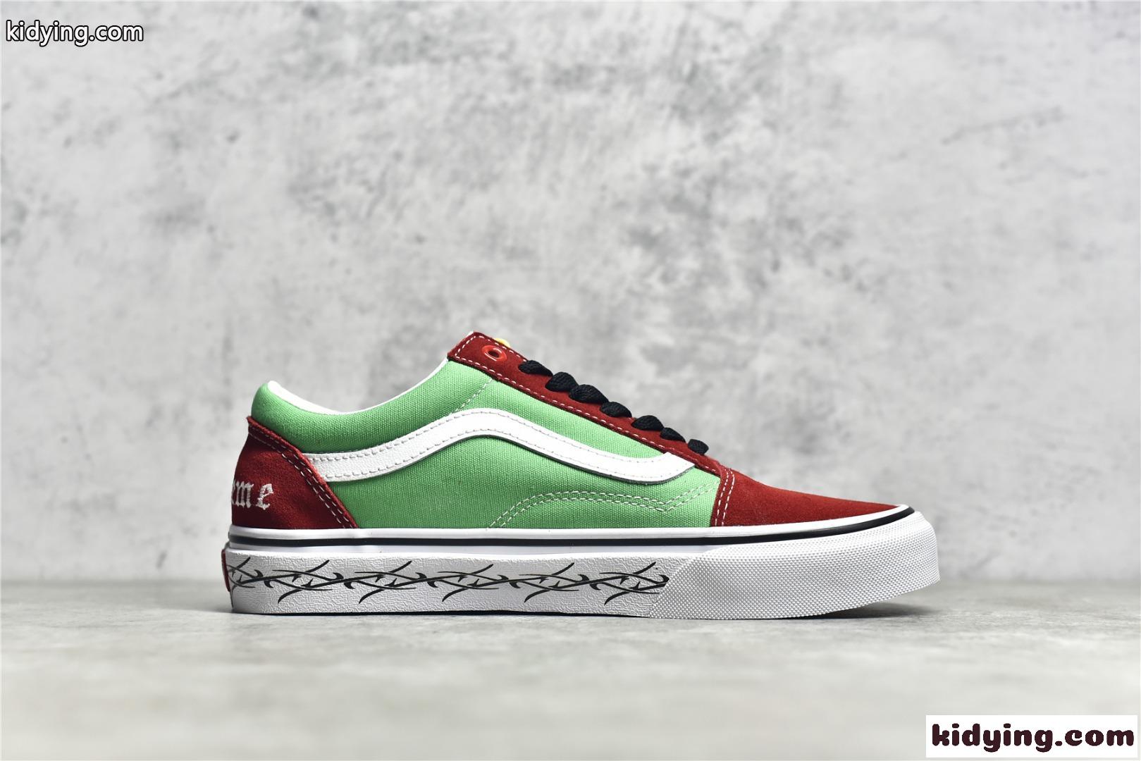 Supreme xVans レディース メンズ シュプリーム スニーカー コピー おしゃれ 人気 軽量 歩きやすい カジュアル レースアップ-2