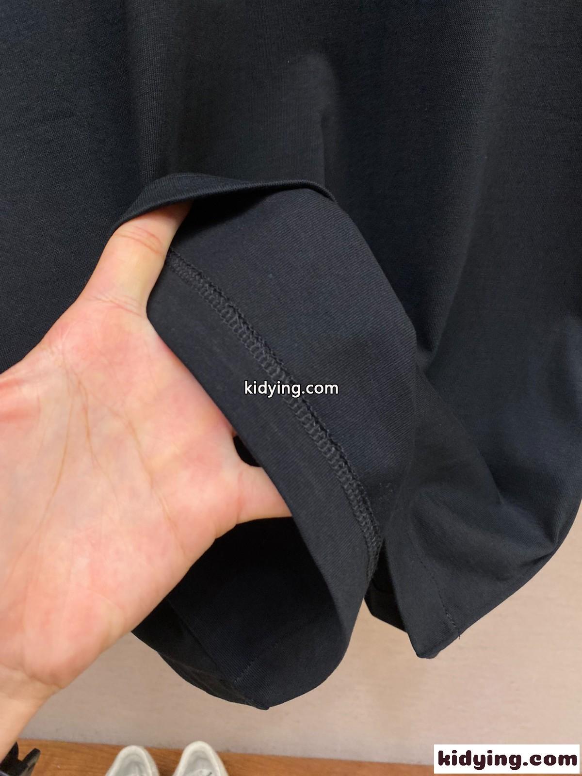 DIOR AND STONE ISLAND 半袖Tシャツ クリスチャン・ディオール Tシャツ コピー ブラック-3