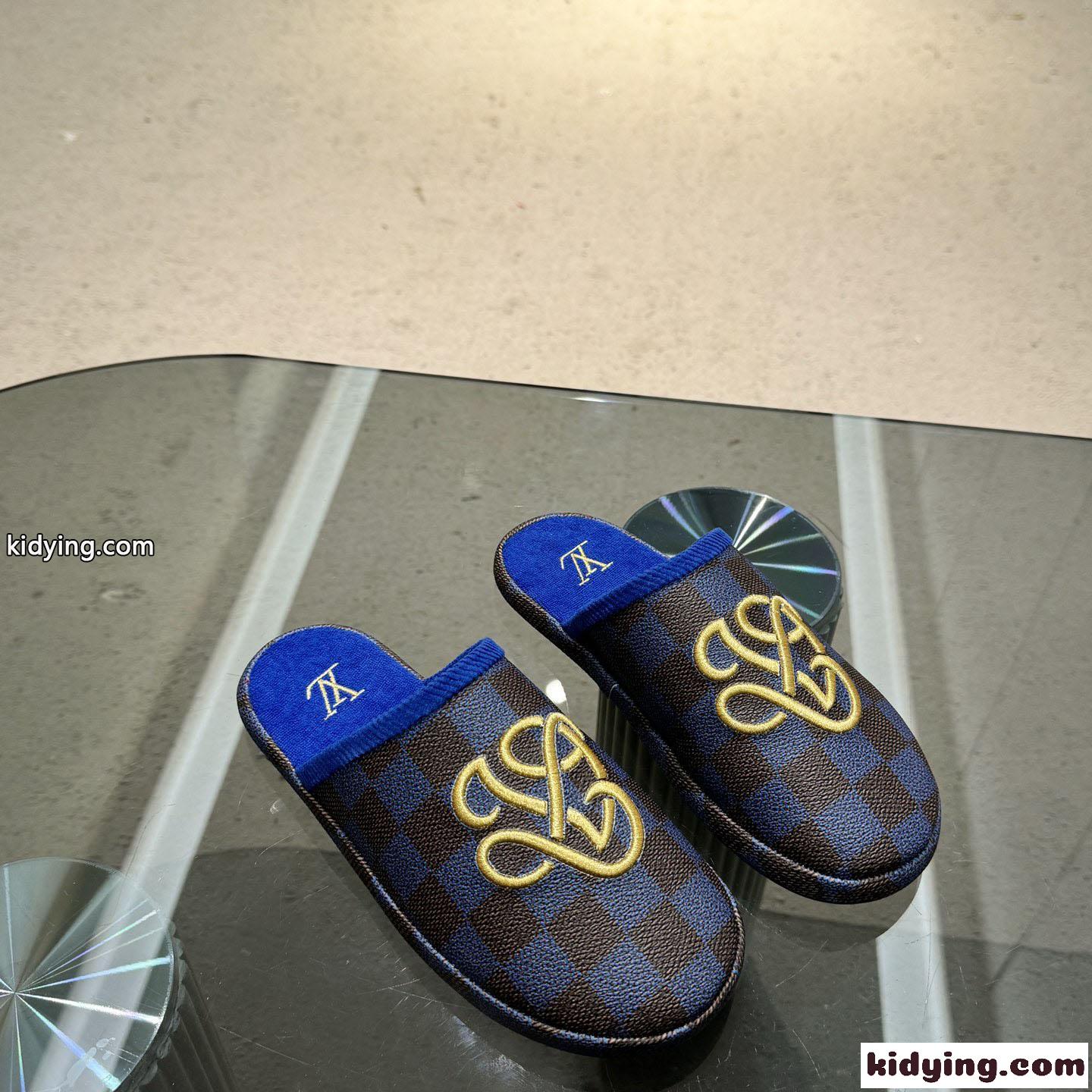 LV パレス・ライン ミュール ルイヴィトン サンダル スーパーコピー ブルー-2