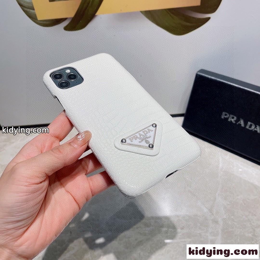 高級感 クロコ型押し プラダ スマホケース コピー アイフォンケース-0