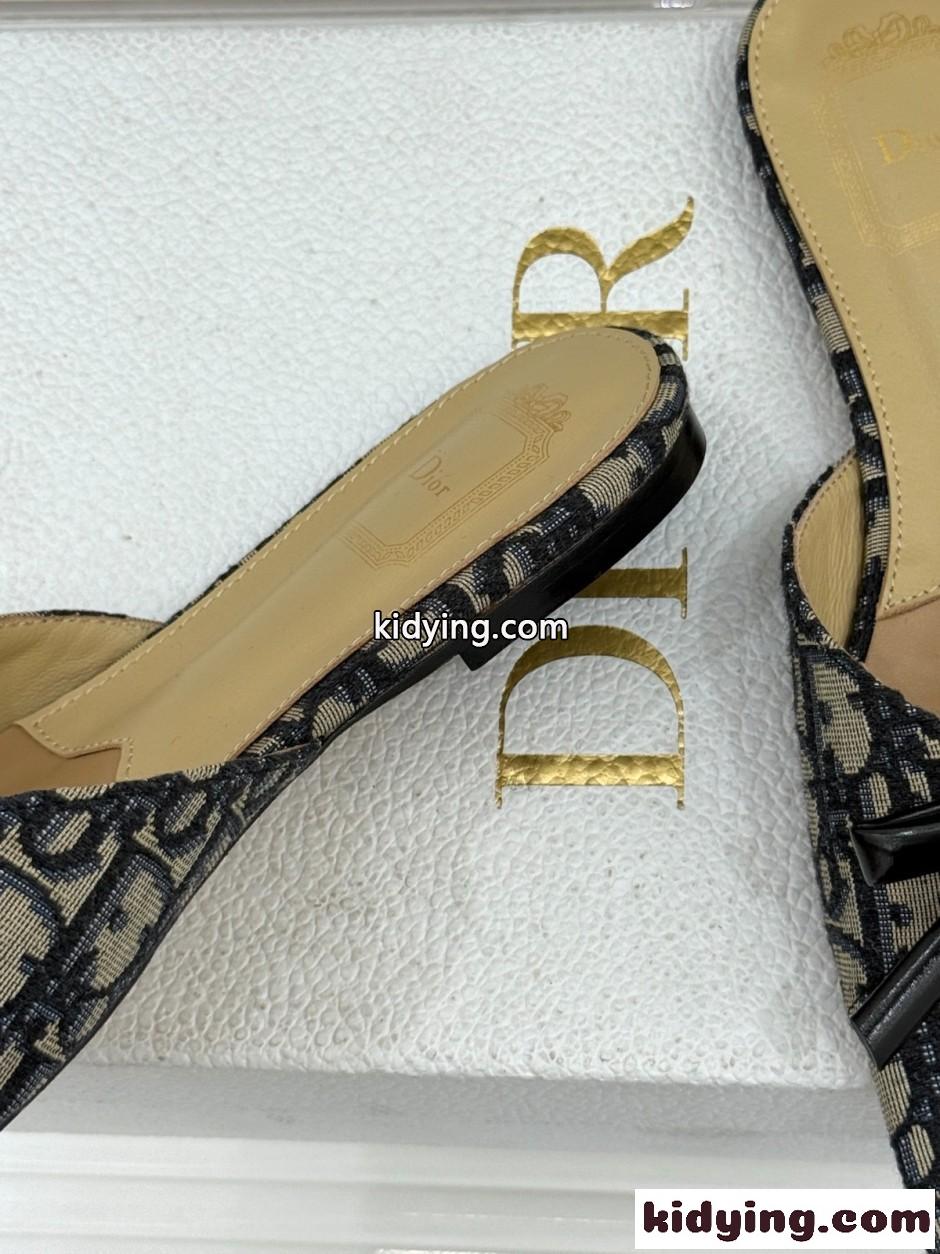 人気 クリスチャン・ディオール サンダル コピー Dior Bow スライド-2
