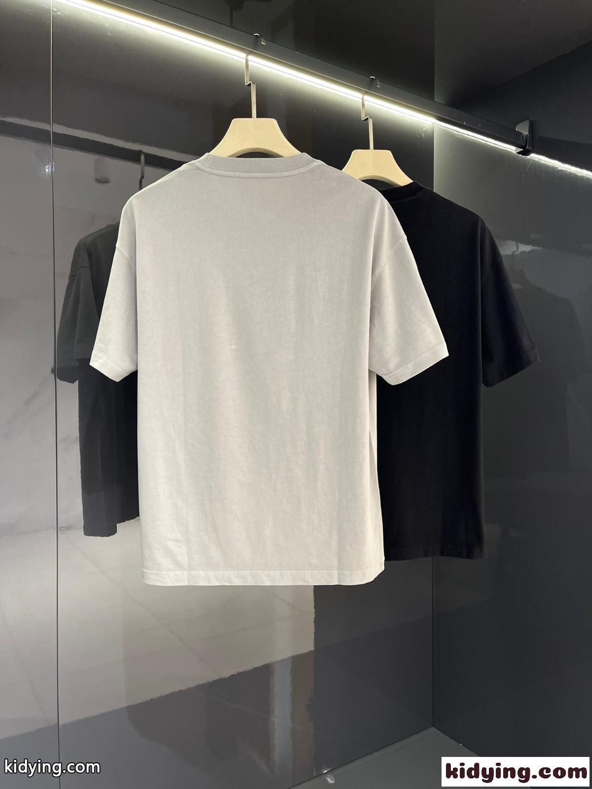 メンズ ファッション トップス 半袖 プリント ジバンシィ Tシャツ コピー カジュアル おしゃれ 春夏 ホワイト ブラック-0