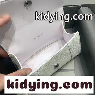 ​砂時計のバッグ 独特の象徴的な弧の形は非常に視認性があり バレンシアガ バッグ 白コピー-1