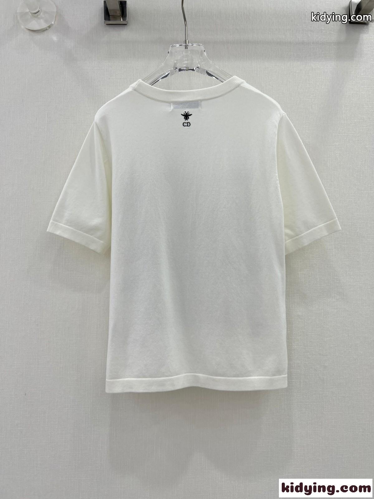 Indian Animals Tiger テンセル ジャージー 半袖Tシャツ クリスチャン・ディオール Tシャツ コピー-3