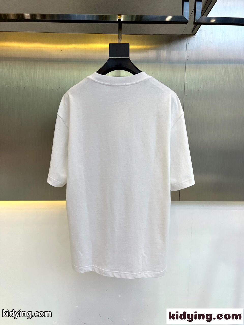 おしゃれ スケッチスカルTシャツ アレキサンダー・マックイーン Tシャツ コピー ホワイト-4