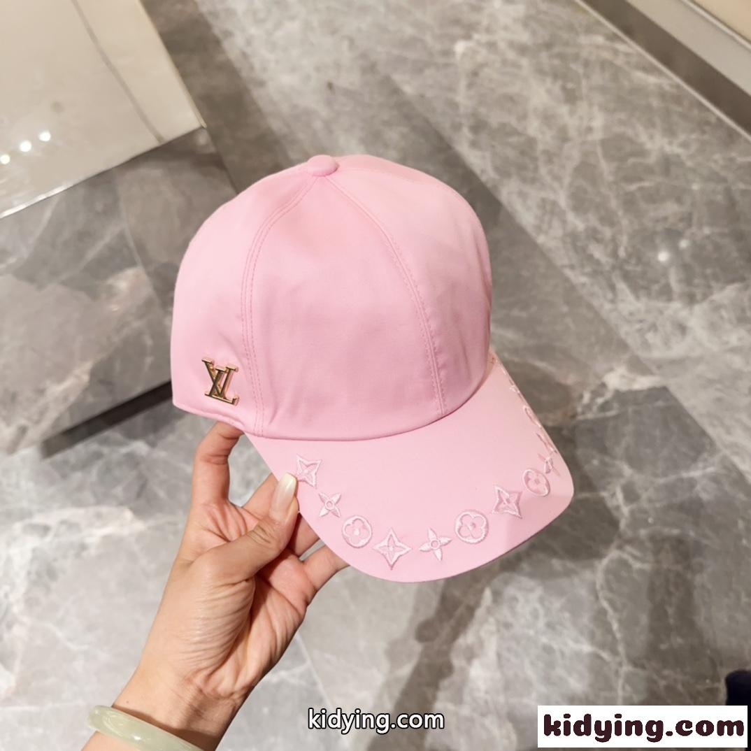 キャップ・LV フィリグラム ルイヴィトン キャップ コピー ピンク-4