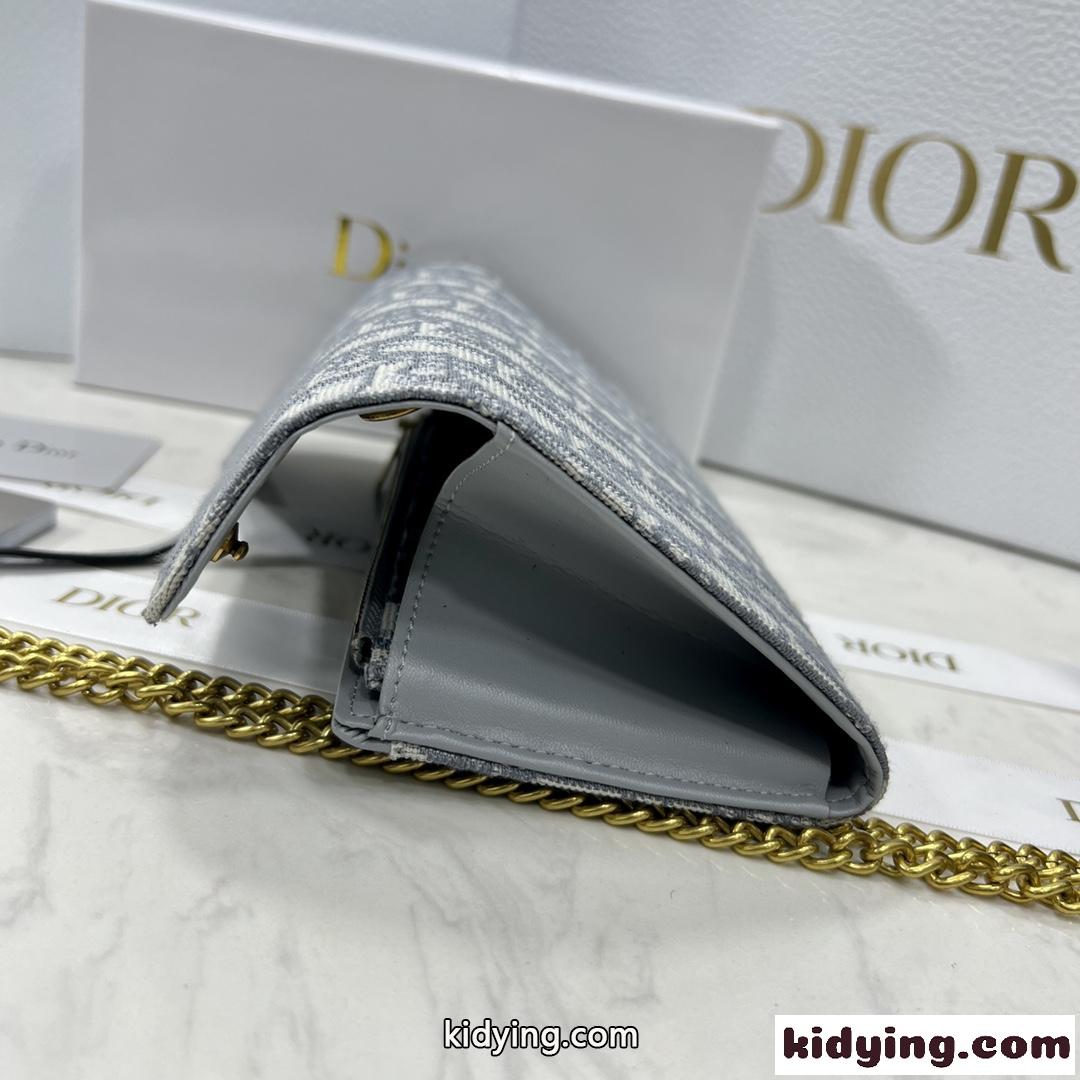 SADDLE ディオール オブリーク チェーン付きウォレット クリスチャン・ディオール 財布 コピー-1