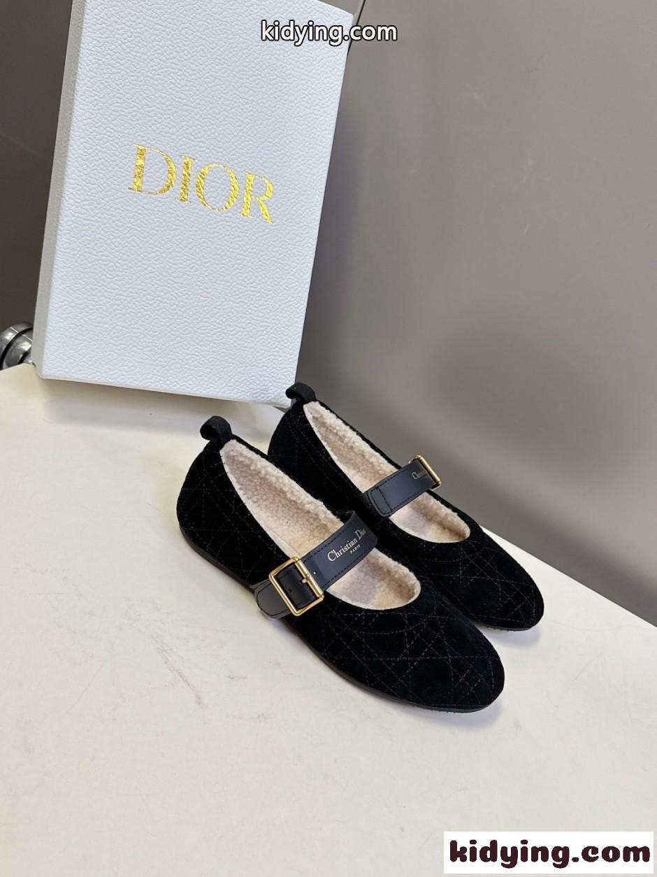DiorAlps Dior Frost バレリーナ クリスチャン・ディオール スーパーコピー ブラック-0