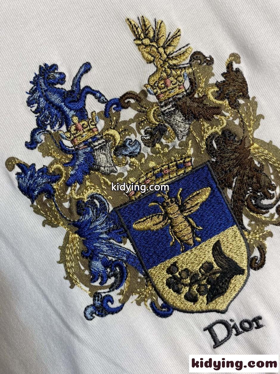 Dior Blason Tシャツ クリスチャン・ディオール スーパーコピー コットン-4