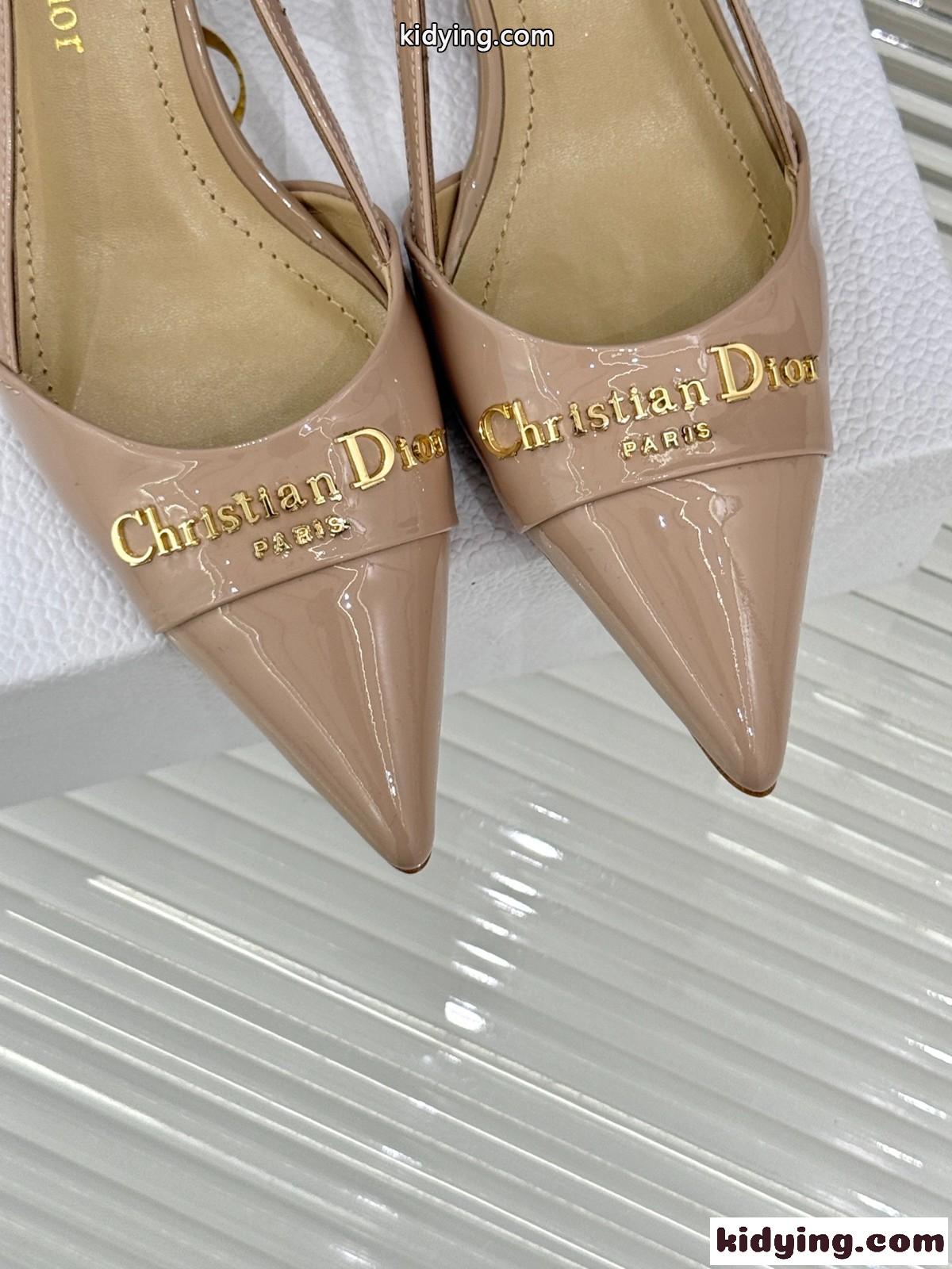 My Dior スリングバックパンプス クリスチャン・ディオール パンプス コピー ピンク-3