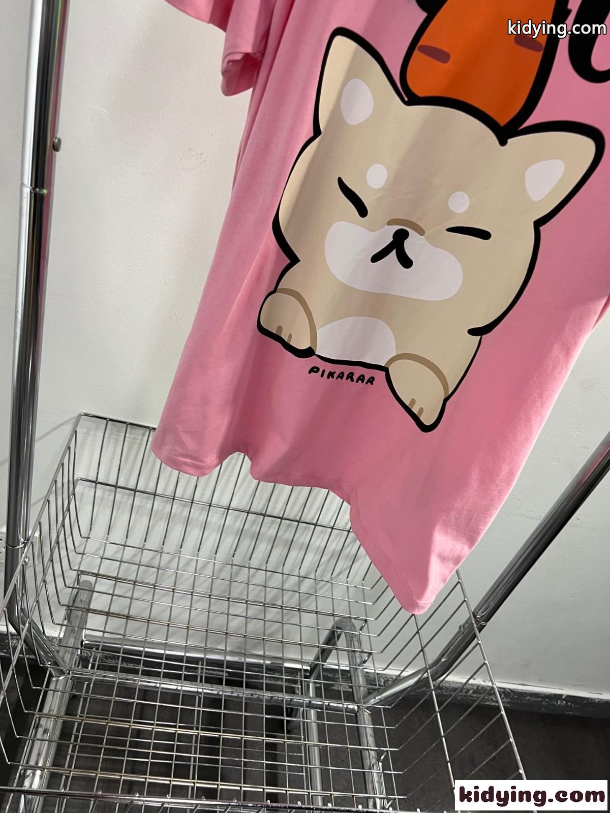 カジュアル 可愛い プリント クルーネック コットン 半袖Tシャツ グッチ Tシャツ コピー-2