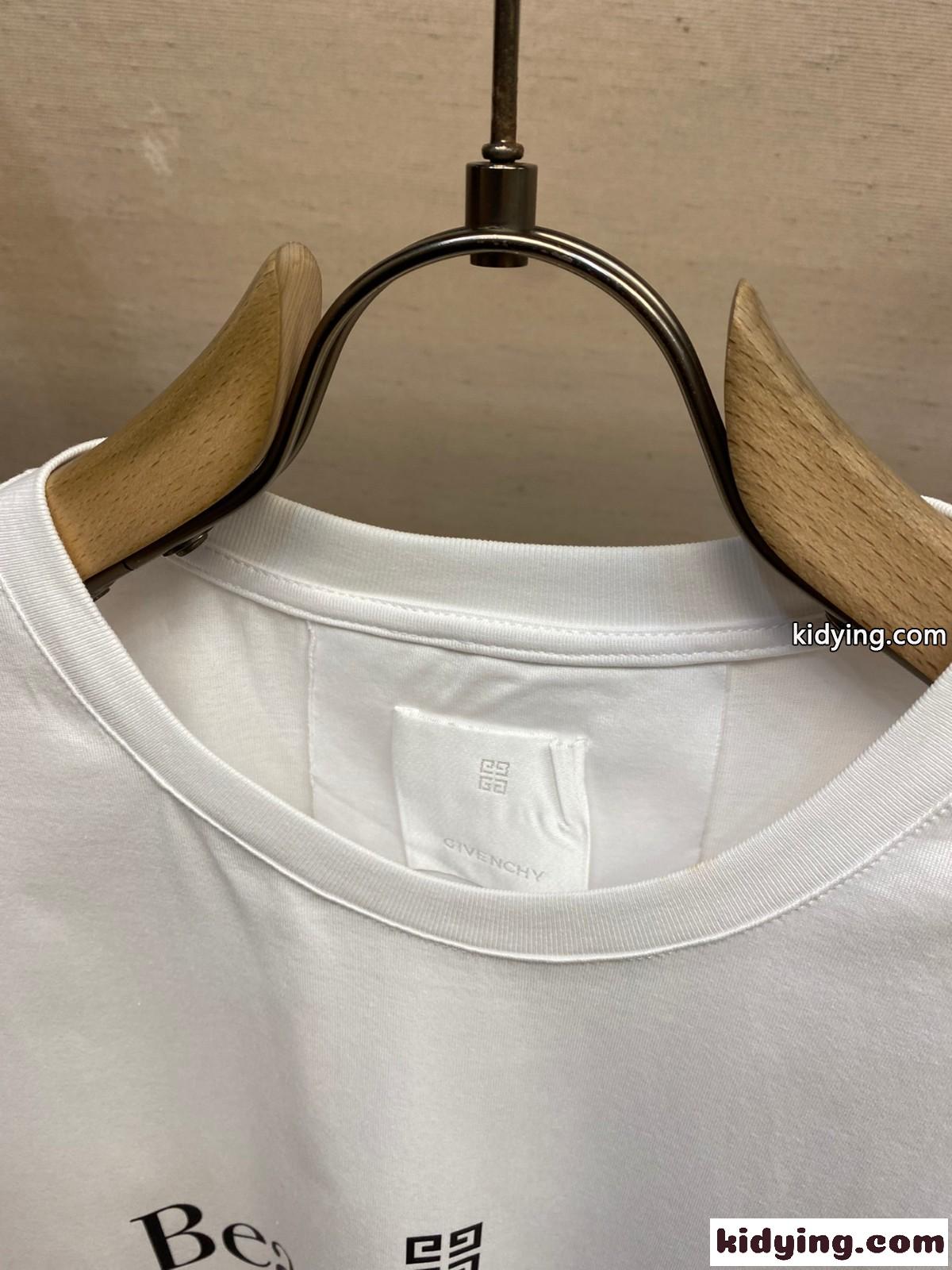 Beach Club 52 プリント ジバンシィ Tシャツ コピー 半袖 トップス 合わせやすい-2