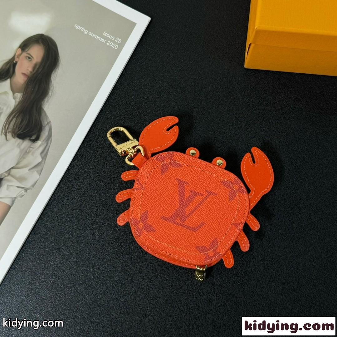 バッグチャーム･LV クラブ ルイヴィトン キーホルダー コピー オレンジ-1