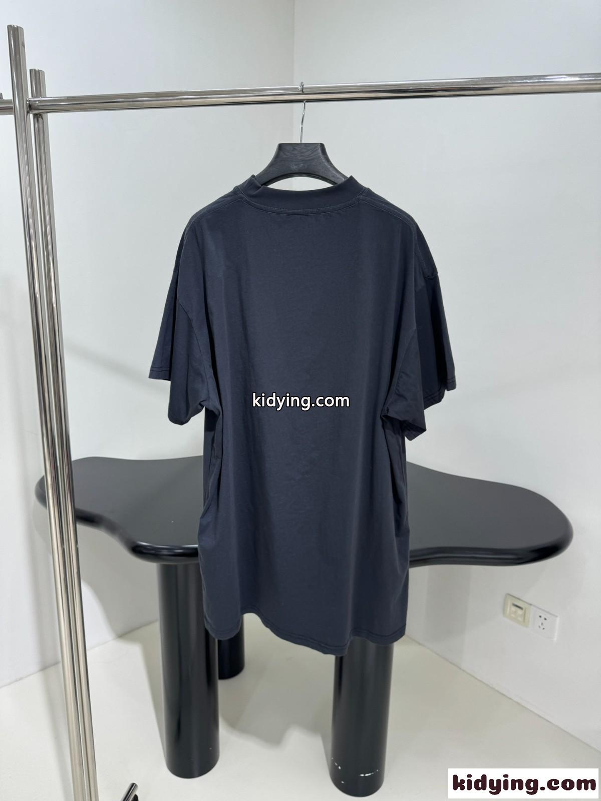 バレンシアガ Tシャツ 偽物 カジュアル お洒落 合わせやすい 半袖Tシャツ-0
