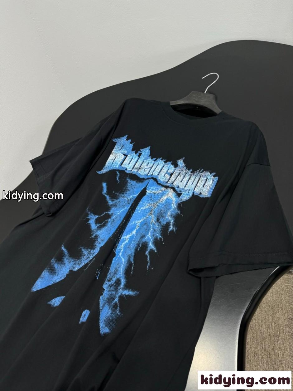 ユニセックス 半袖Tシャツ バレンシアガ Tシャツ コピー オーバーサイズ-2