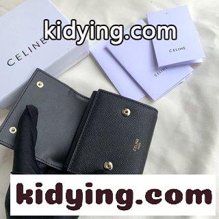セリーヌ 財布 三つ折り コピー Celine セリーヌのコーナーは3割引で コーナーの頭には手のひら牛皮がついています-3