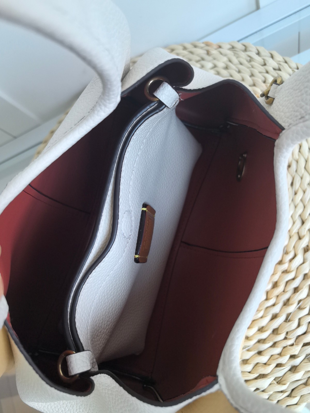 ラナ ショルダー バッグ コーチ バッグ スーパーコピー カラーブロック-4