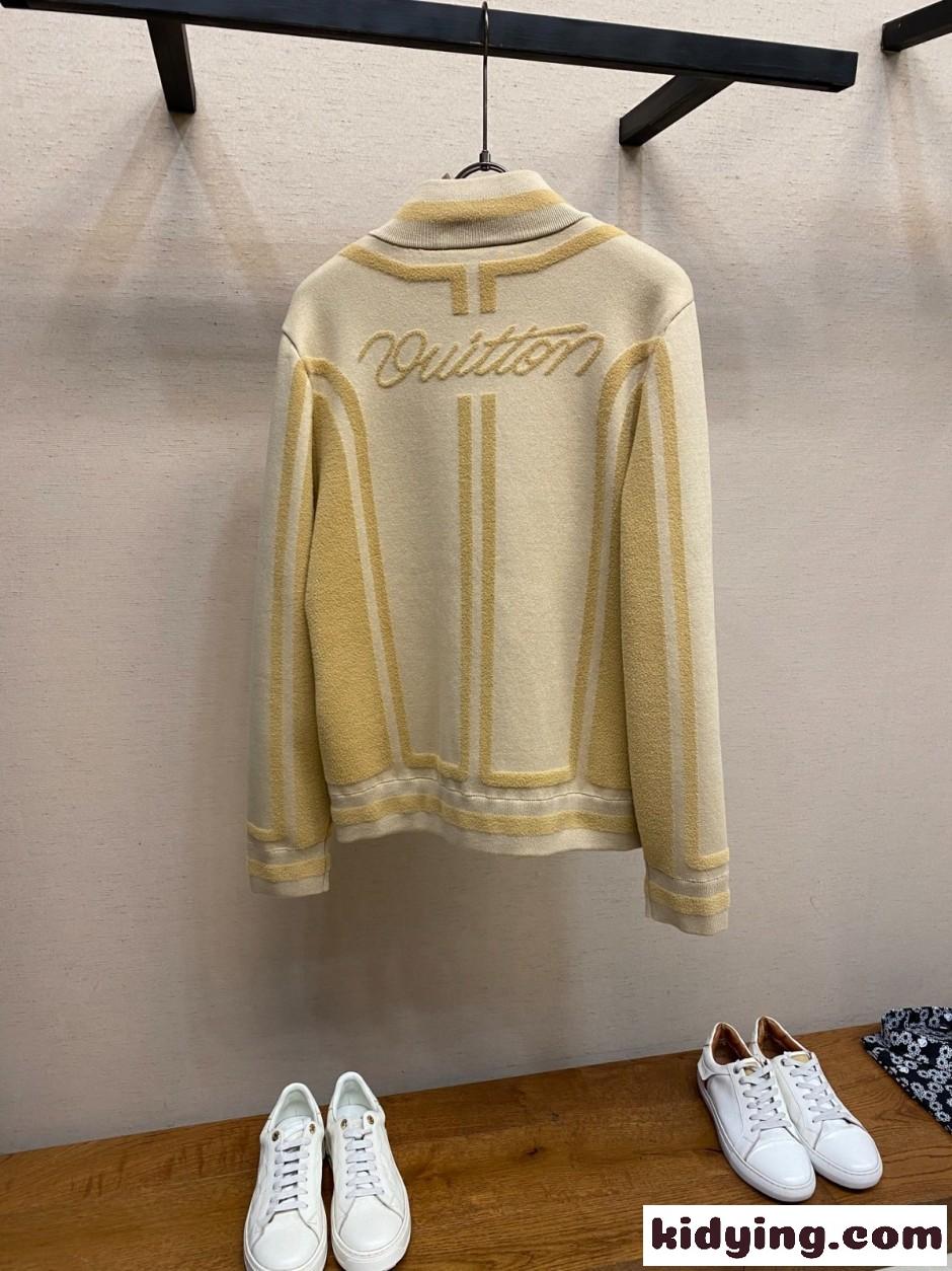上品 カジュアル LV ニット トラックトップ ルイ・ヴィトン ニットウェア コピー-2