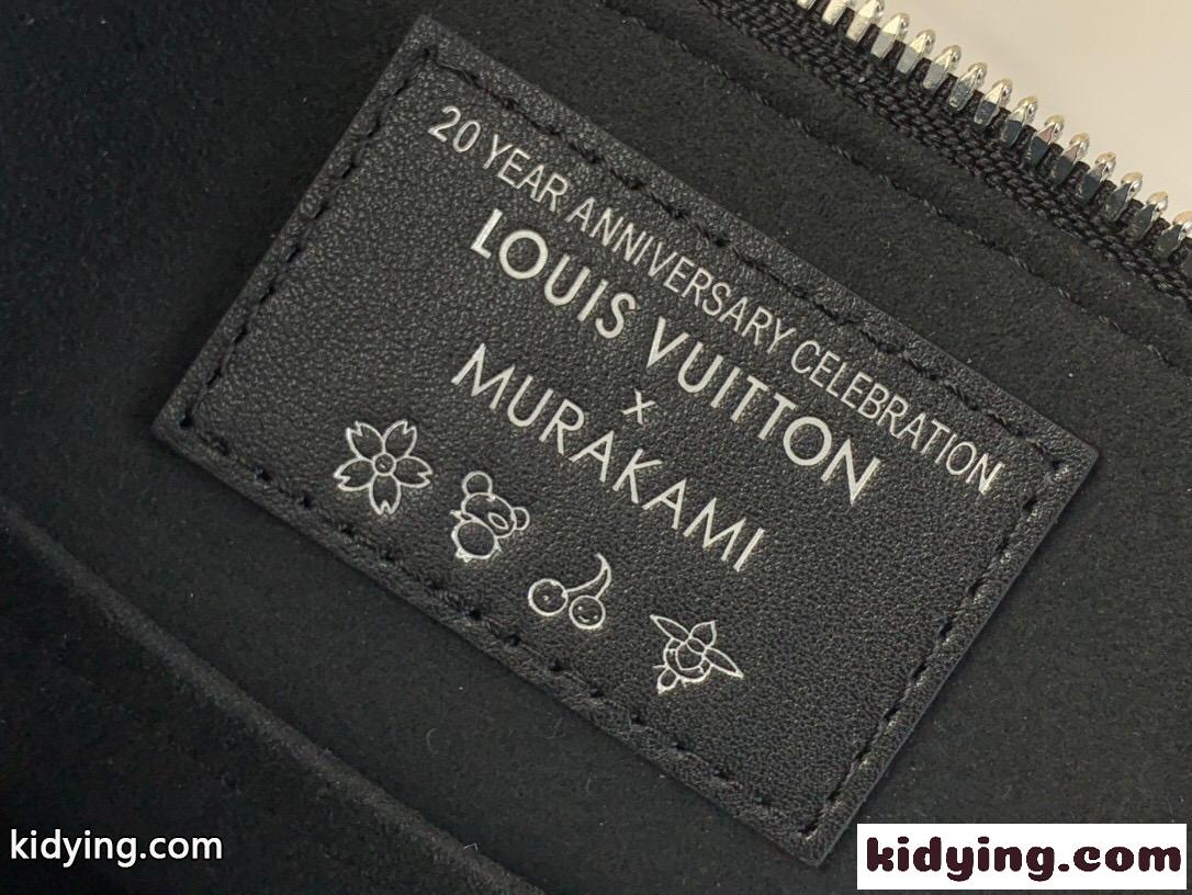 Louis Vuitton x 村上隆 LV × TM アルマ BB スーパーコピー M13078 ブラック-5