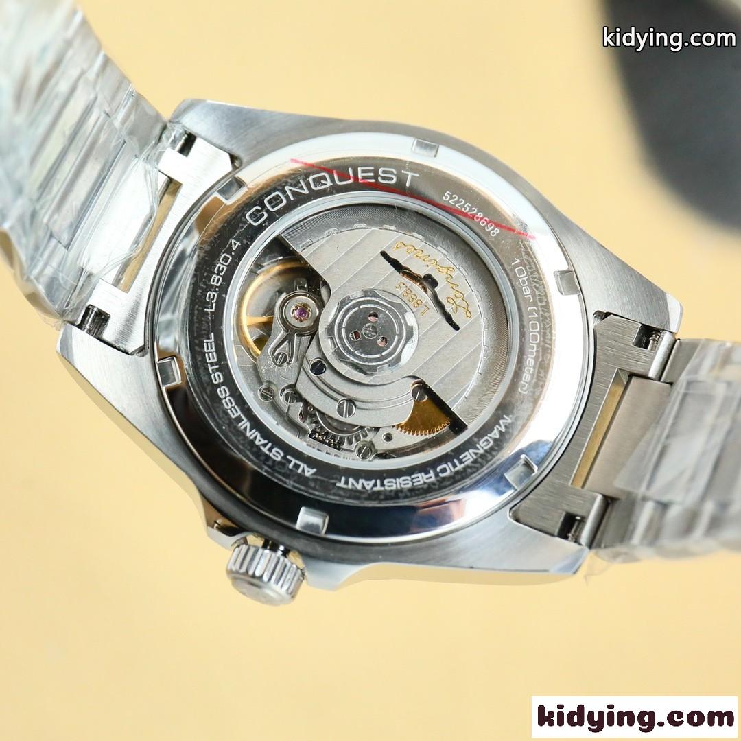 人気 ロンジン コンクエスト 41mm 自動巻きウォッチ コピー エレガント 腕時計-4