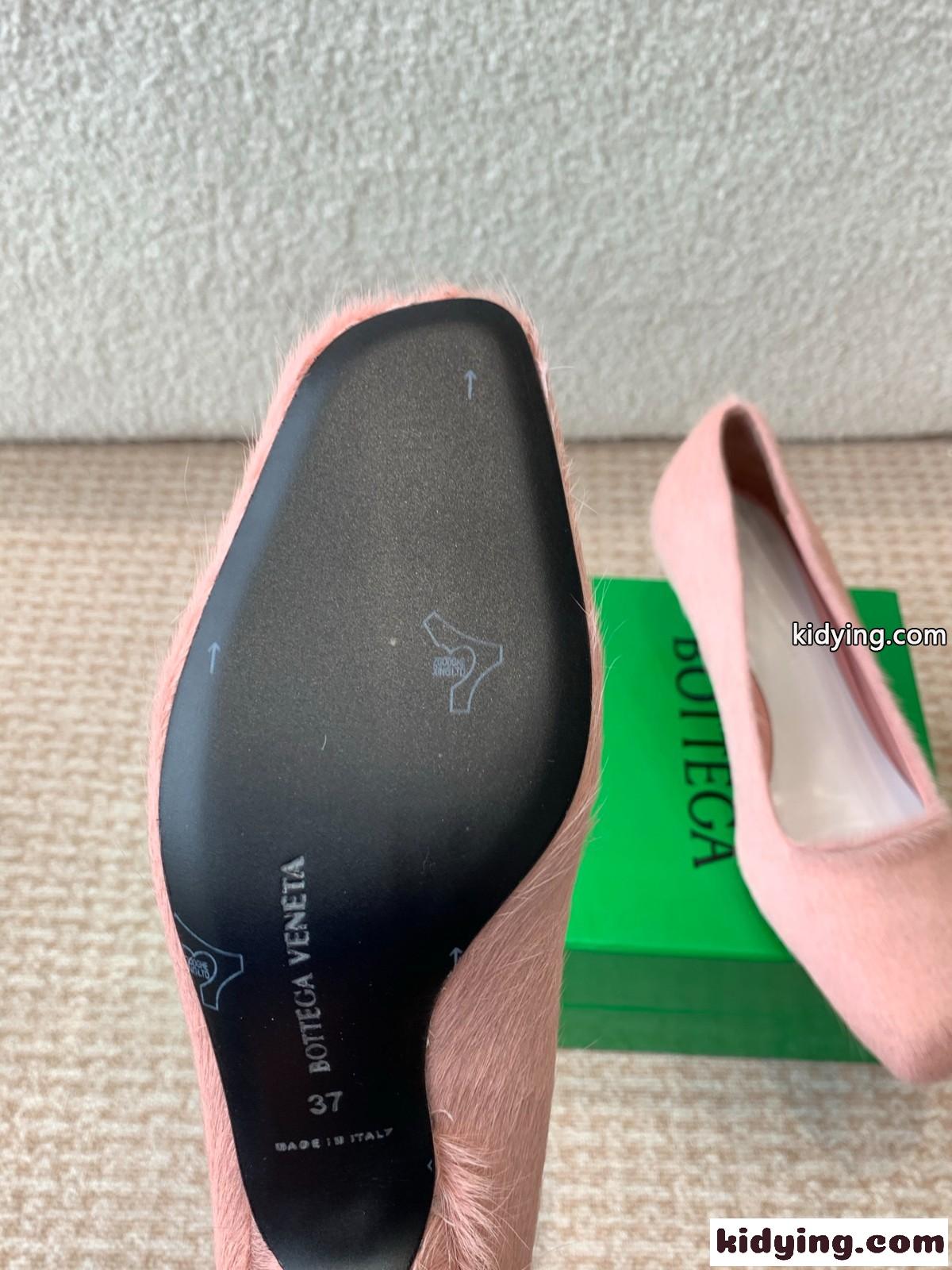 ボッテガ・ヴェネタ ブーギー パンプス スーパーコピー レディースシューズ ピンク-3