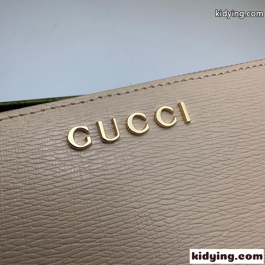 GUCCI スクリプト ジップアラウンドウォレット グッチ 財布 コピー 772642 ベージュ-2