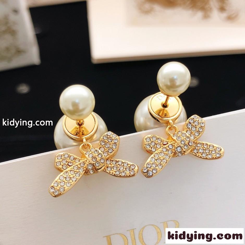 エレガント 人気 Dior Tribales ピアス クリスチャン・ディオール イヤリング 偽物-0