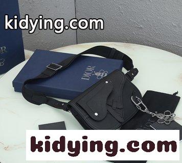 Diorディオール メンズSADDLEメンズショルダーバッグ バストバッグ ディオール バッグ 人気コピー 皮質はとても柔らかく 任意の虐待は完璧にスプリングバックします-3