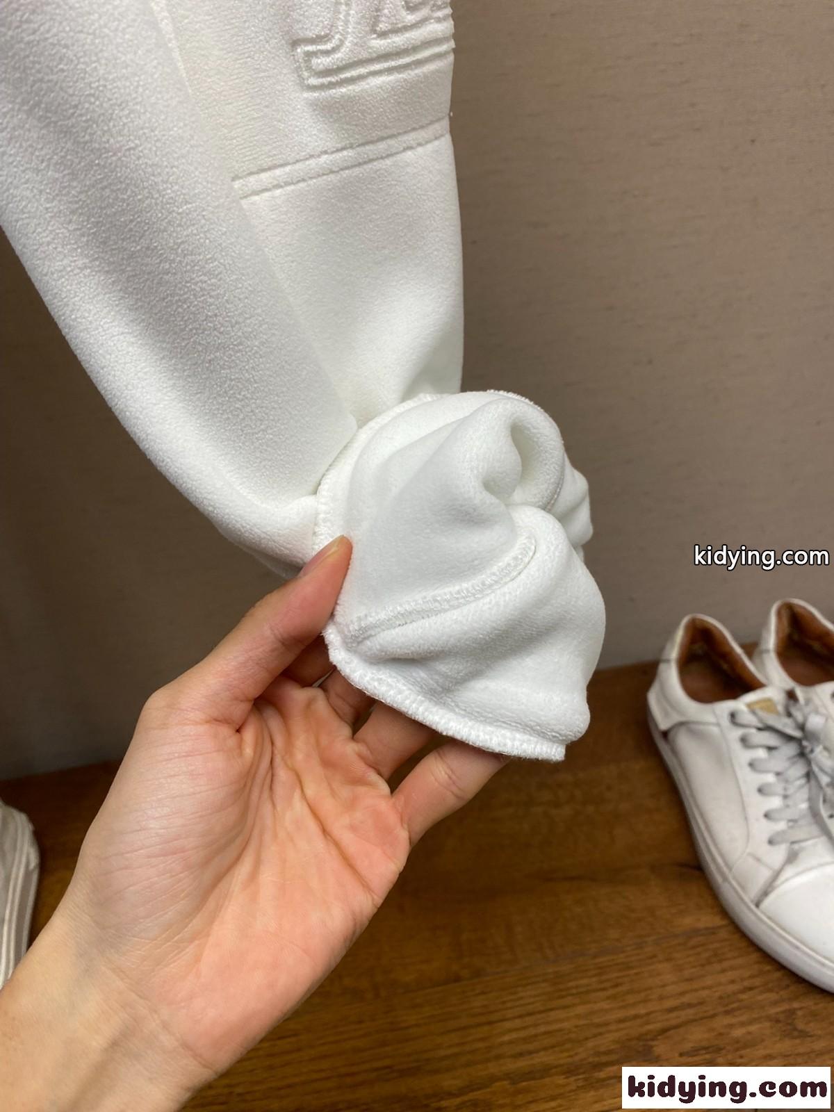 キルテッドテクスチャーウールパンツ ルイヴィトン パンツ コピー ホワイト-4
