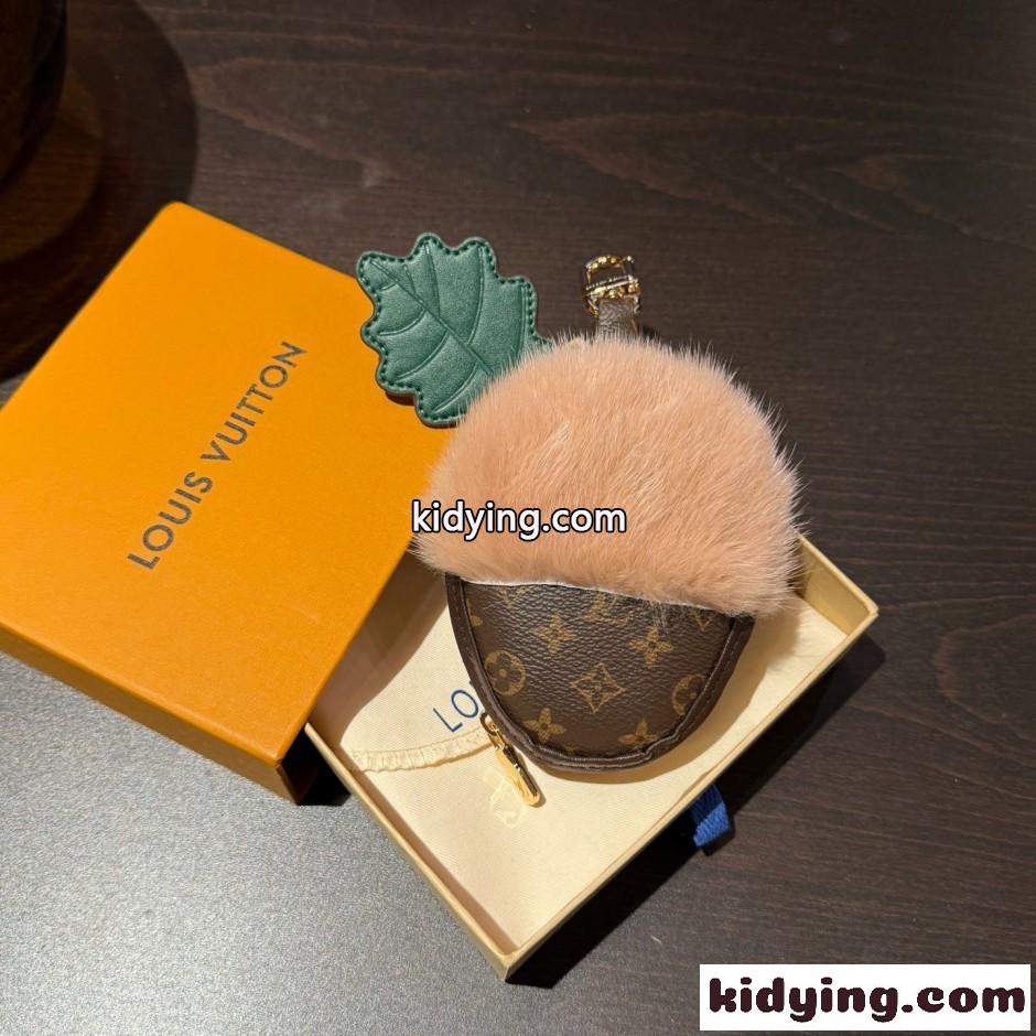 M03277 バッグチャーム・LV エイコーン ポーチ ルイ・ヴィトン キーホルダー 偽物-0