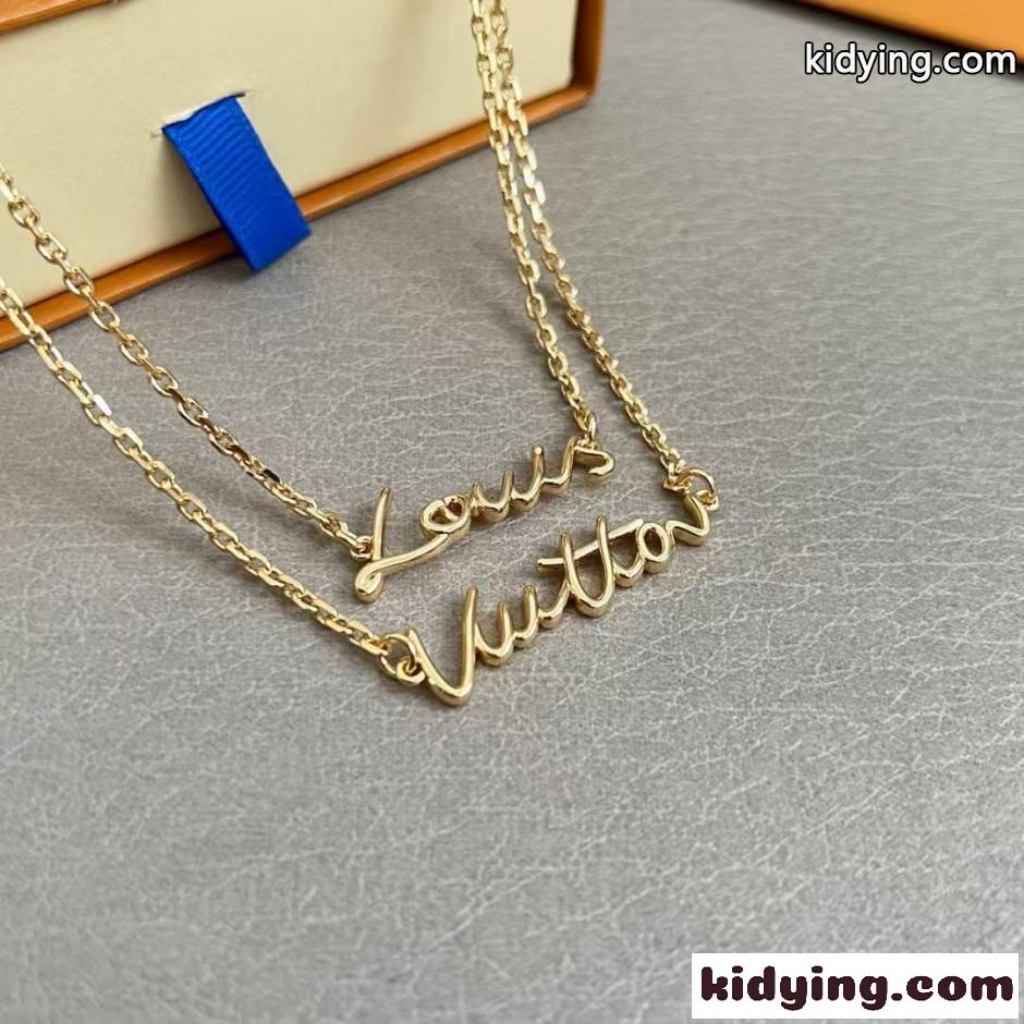 ネックレス･LV スクリプト ルイ・ヴィトン ネックレス コピー アクセサリー-0