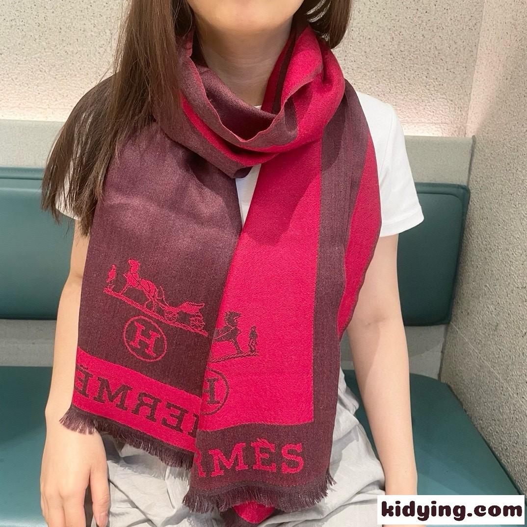 人気 お洒落 カシミヤマフラー エルメス スカーフ コピー 32*180cm-0