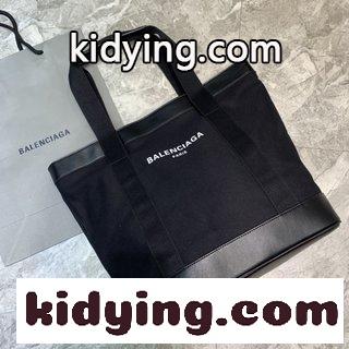 Balenciag帆布トートバッグ 帆布に牛革,大容量のバッグ バレンシアガ バック 安い コピー-1