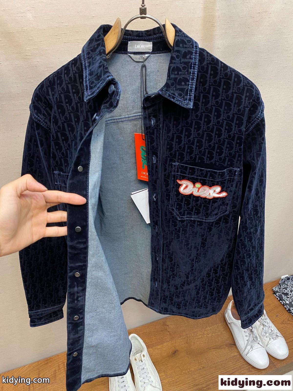 DIOR AND KAWS オーバーシャツ クリスチャン・ディオール ジャケット コピー-4
