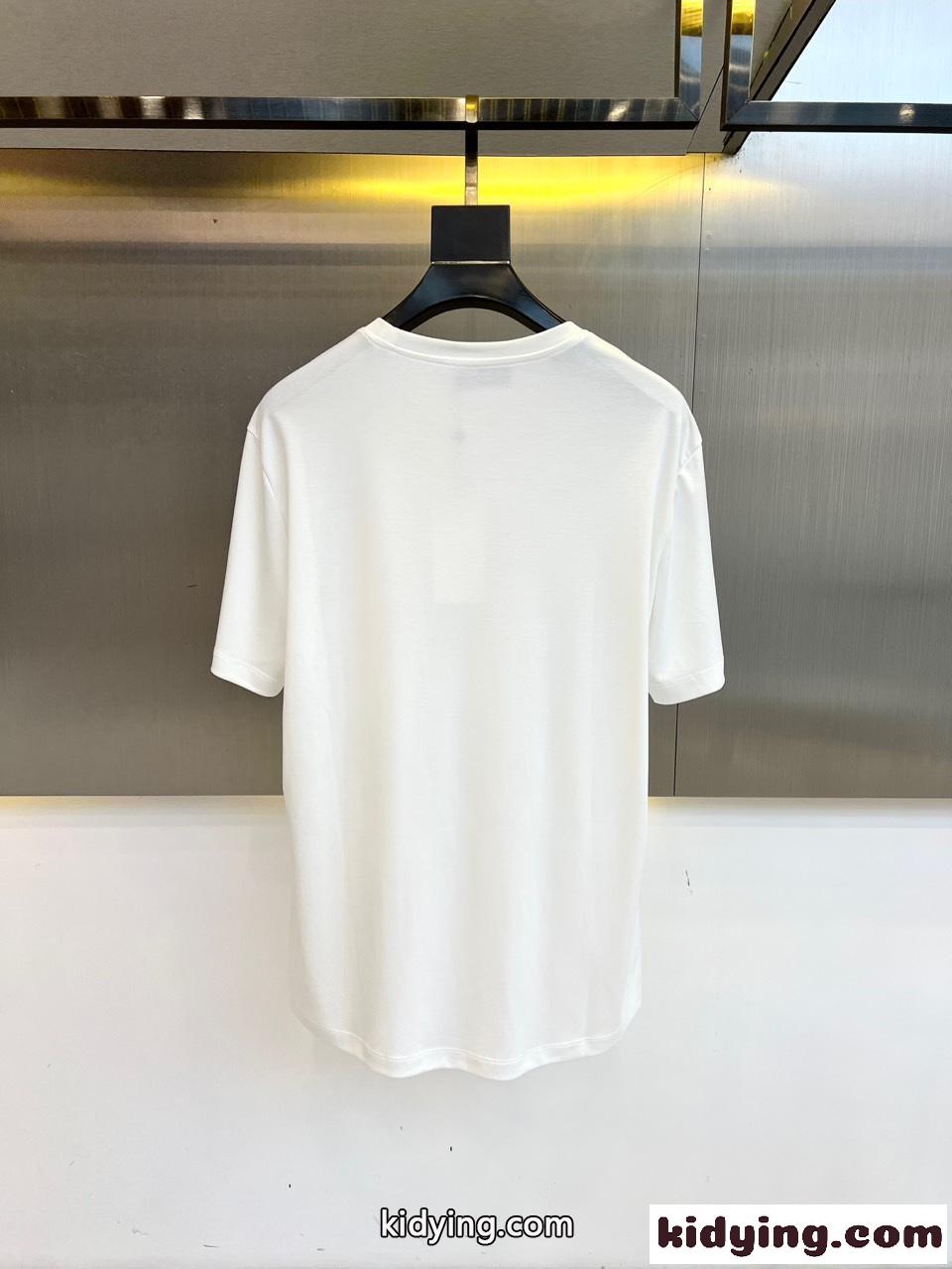 定番 カジュアル クルーネック グッチ Tシャツ 偽物 半袖トップス ホワイト-3
