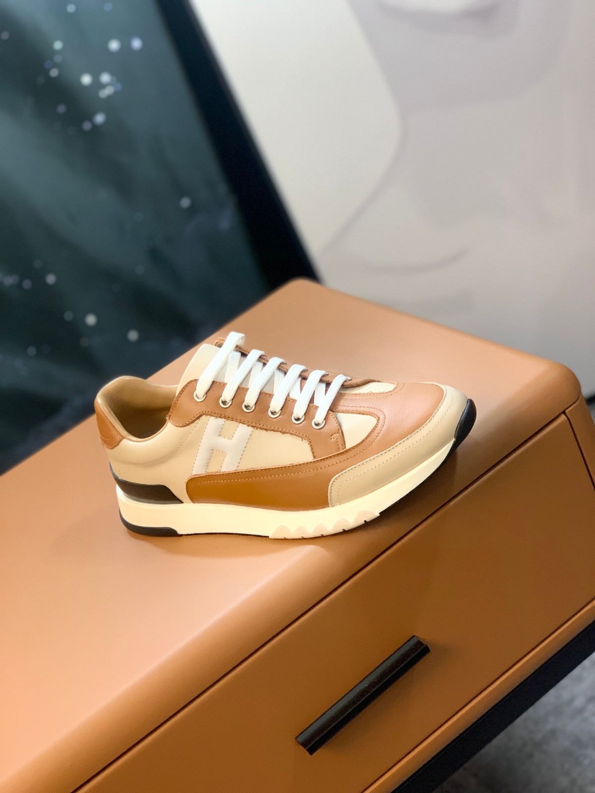 エルメス スニーカー コピー メンズジューズ カジュアル スポーツ レースアップ おしゃれ 定番 合わせやすい 靴-4