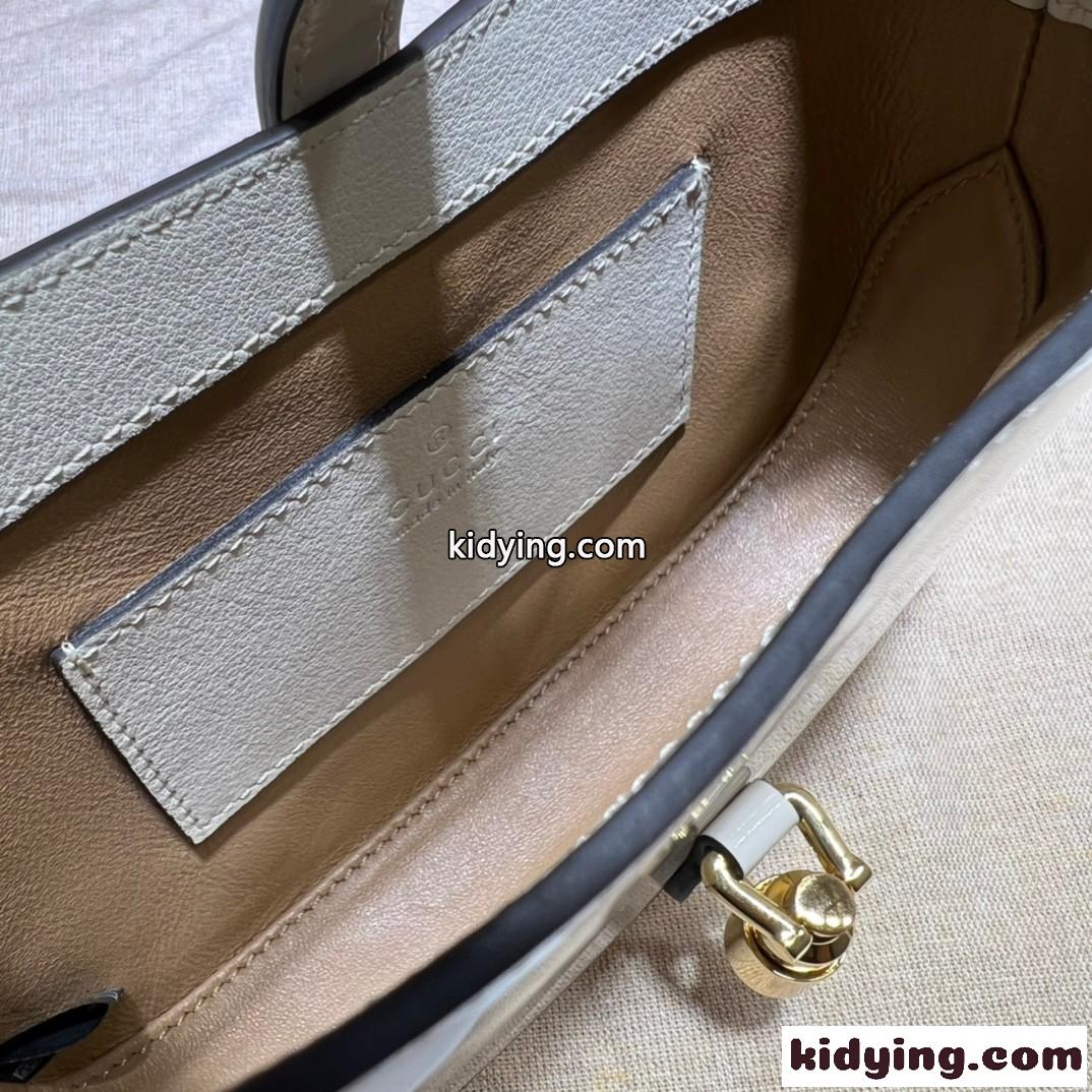 GUCCI グッチ ジャッキー 1961 スモール ショルダーバッグ スーパーコピー ホワイト-3