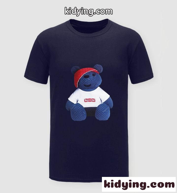 選べる8色 ロゴ プリント クルーネック 半袖 シュプリーム tシャツ コピー おしゃれ 夏 定番 人気 トップス-3