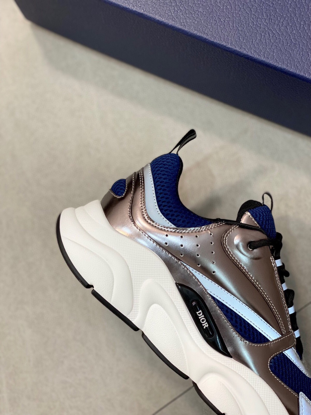 おしゃれ 大人気 クリスチャン・ディオール スニーカー コピー Dior B22 スニーカー-2