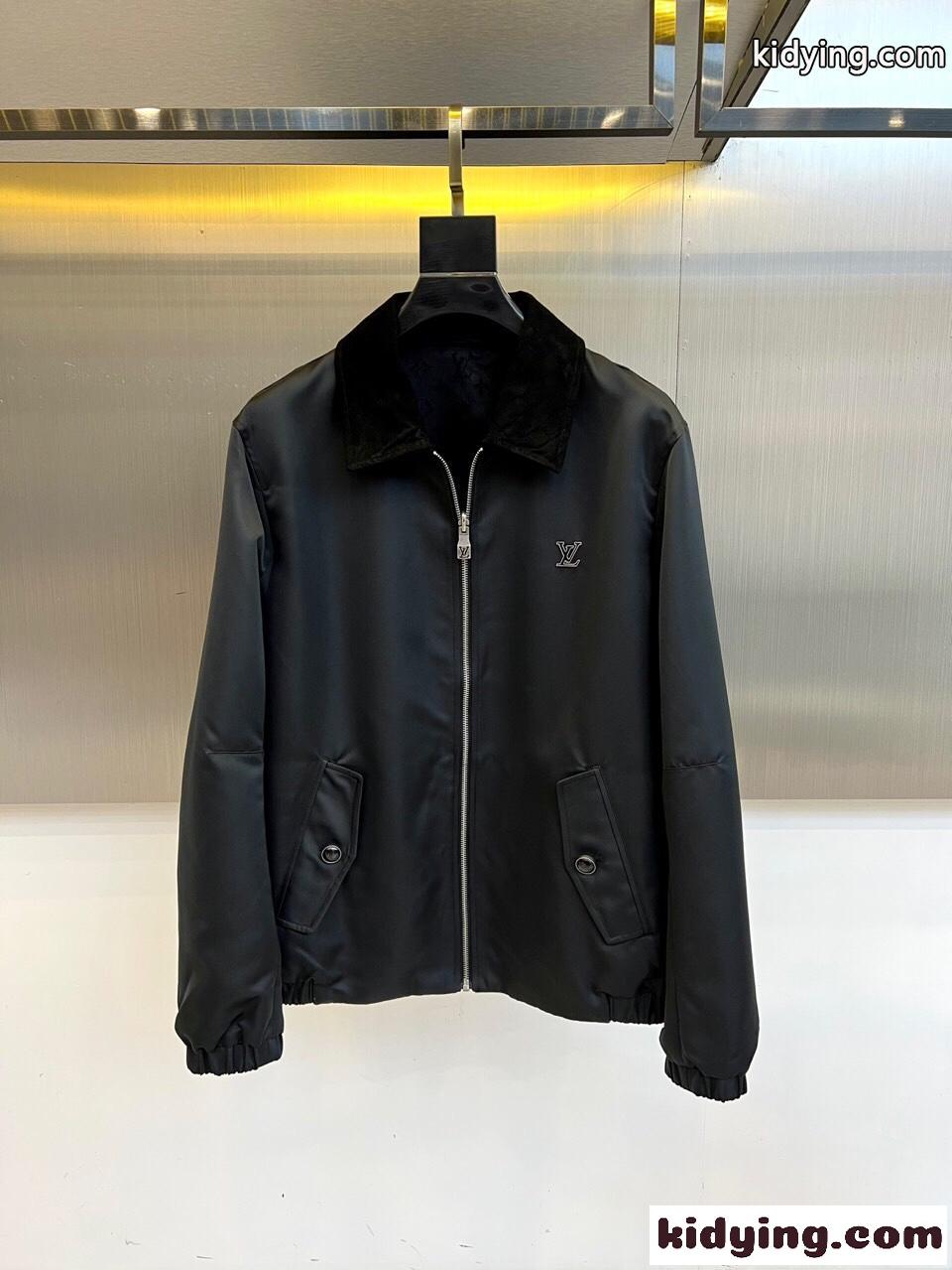 カジュアル 上品 リバーシブルブルゾン ルイ・ヴィトン ジャケット スーパーコピー-0